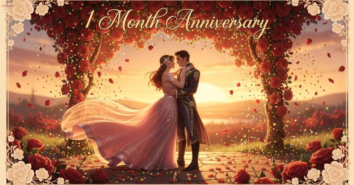 320+ 1 Month Anniversary Wishes – Cute, Romantic & Emotional Messages